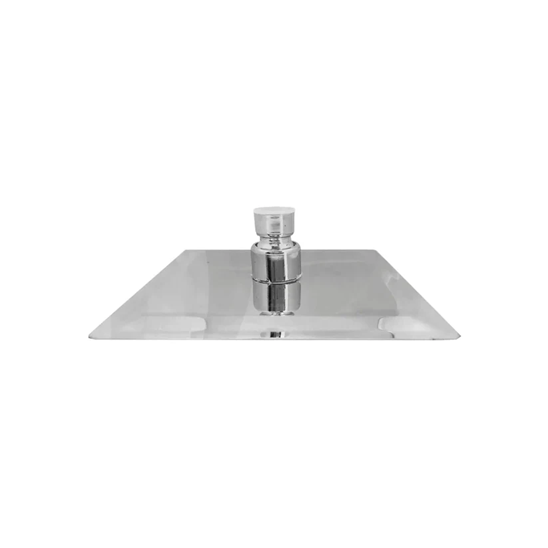 Regadera cuadrada 6" acero inoxidable IML