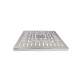 Regadera cuadrada 8" ABS cromada IML