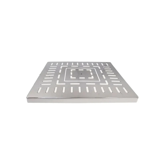 Regadera cuadrada 8" ABS cromada IML