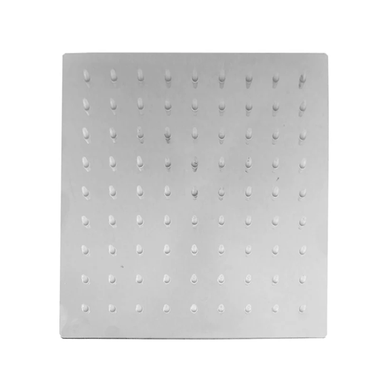 Regadera cuadrada 8" acero inoxidable IML