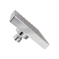 Regadera cuadrada 4" ABS cromada