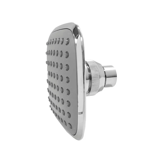 Regadera cuadrada 4" ABS cromada